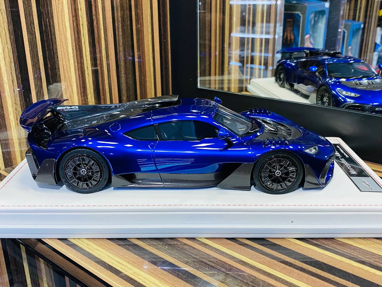 Limited Edition IVY Models Mercedes-Benz AMG ONE Resin Model - Metallic Blue | 1/18 Scale