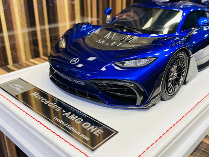 Limited Edition IVY Models Mercedes-Benz AMG ONE Resin Model - Metallic Blue | 1/18 Scale