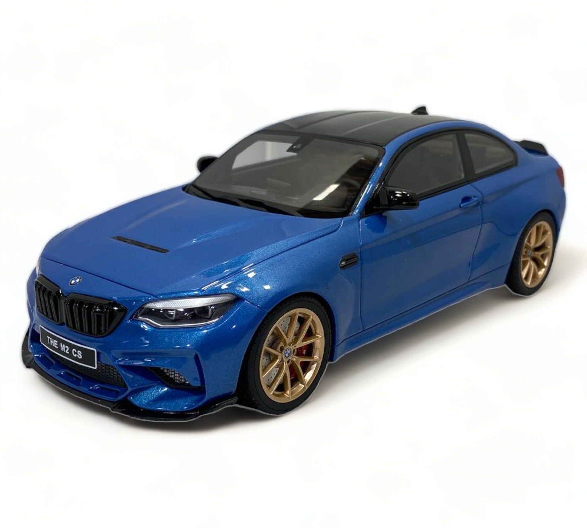 GT Spirit BMW M2 CS (F87) - 1/18 Resin Model, Striking Blue – dturman.com