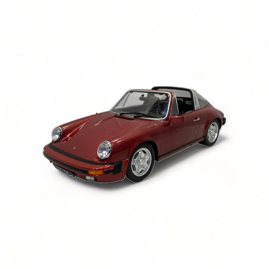 1/18 KK Scale Porsche 911 SC Targa (1978) - Metal Diecast, Non-Opening, Striking Red|Sold in Dturman.com Dubai UAE.