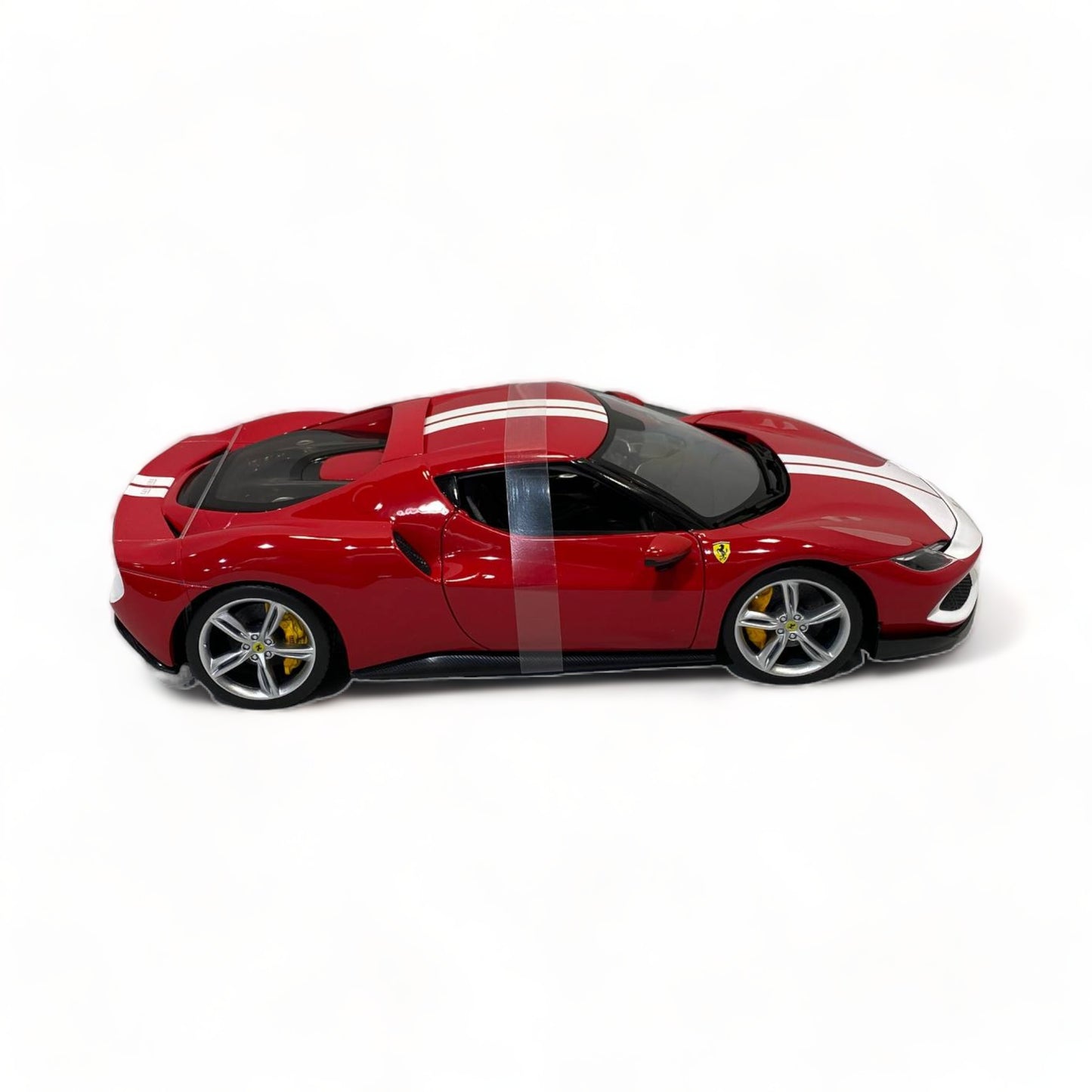 1/18 Bburago Ferrari 296 GTB Assetto Fiorano Red/White model car|Sold in Dturman.com Dubai UAE.