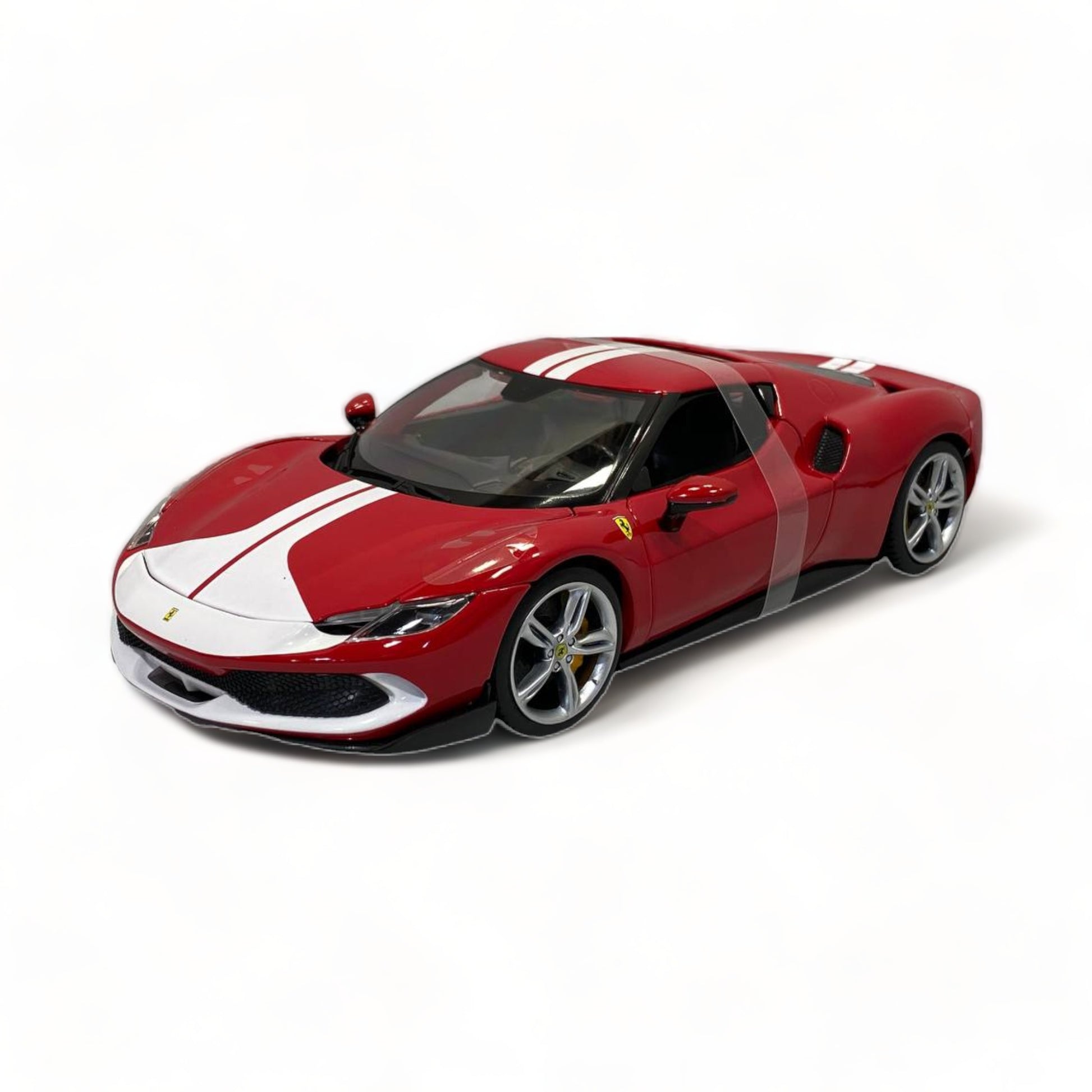 1/18 Bburago Ferrari 296 GTB Assetto Fiorano Red/White model car|Sold in Dturman.com Dubai UAE.