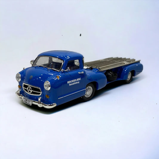 1/18 Metal Diecast - Mercedes-Benz W21 Das Blaue Wunder Rennatransporter|Sold in Dturman.com Dubai UAE.