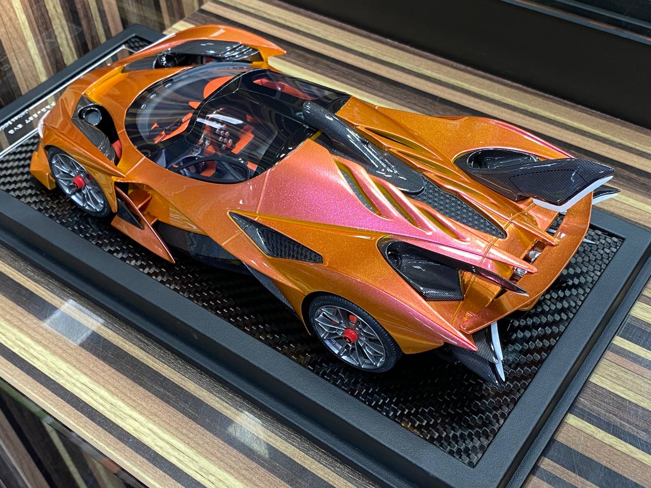 Apollo Project EVO 1/18 Variable Orange by VIP Models Dturman Dubai UAE|Sold in Dturman.com Dubai UAE.