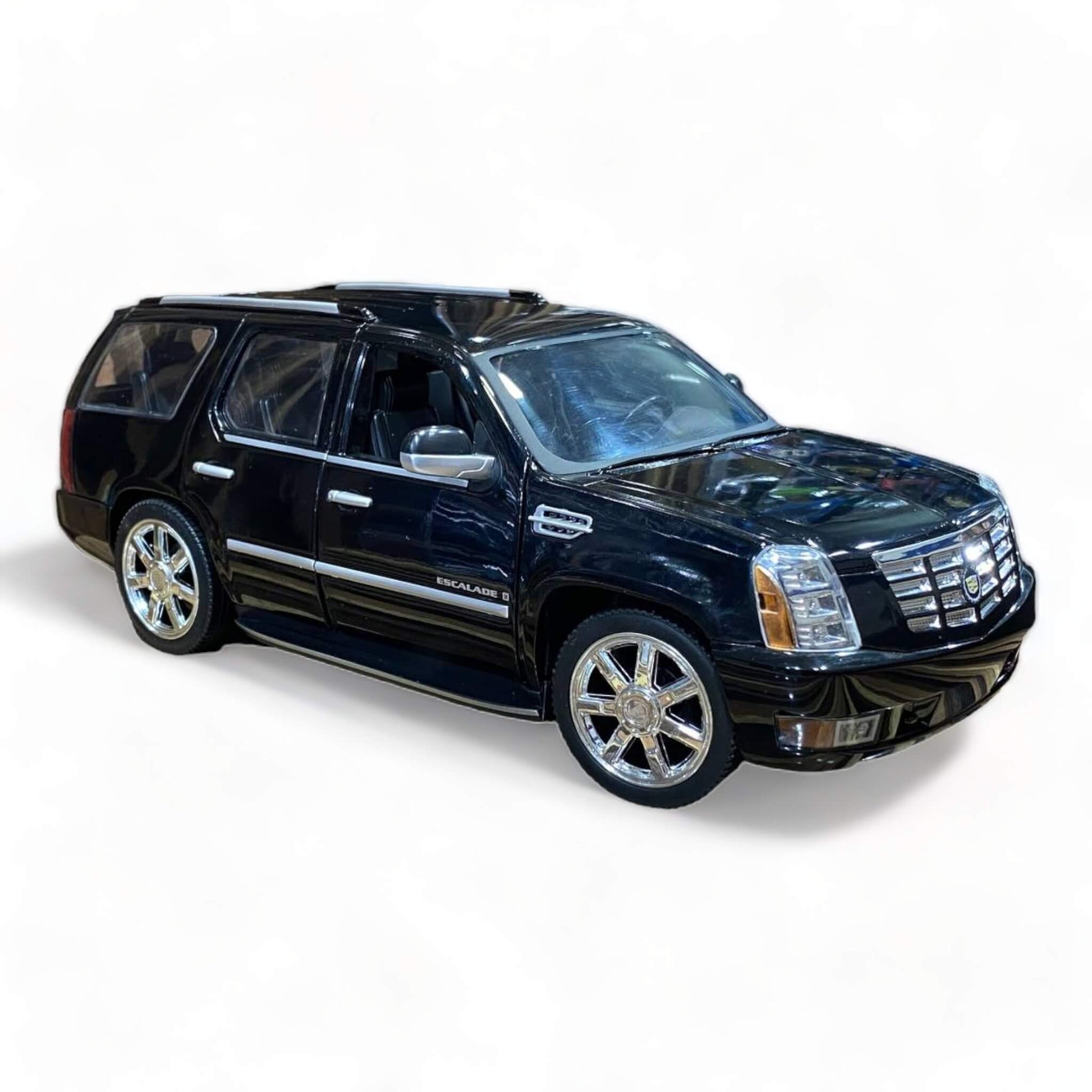 1/18 Diecast Cadillac Escalade Black Hot Wheels Scale Model Car|Sold in Dturman.com Dubai UAE.