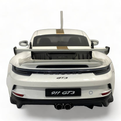 1/18 Porsche 911 GT3 white 2021 Model Car by Norev|Sold in Dturman.com Dubai UAE.