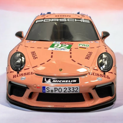 Porsche 911 GT3 #92 Rose by Spark Model|Sold in Dturman.com Dubai UAE.