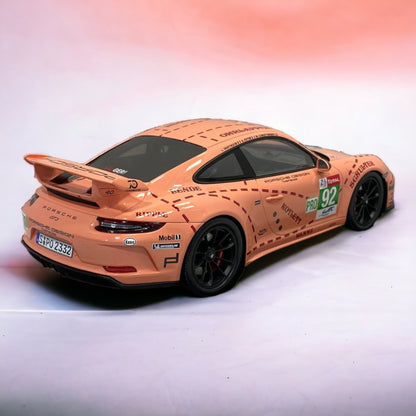 Porsche 911 GT3 #92 Rose by Spark Model|Sold in Dturman.com Dubai UAE.