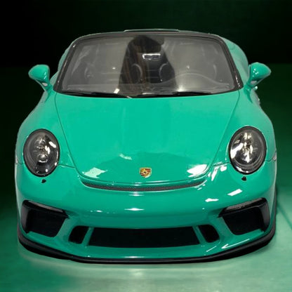 Porsche 911 Speedster Green by Spark Model|Sold in Dturman.com Dubai UAE.