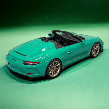 Porsche 911 Speedster Green by Spark Model|Sold in Dturman.com Dubai UAE.