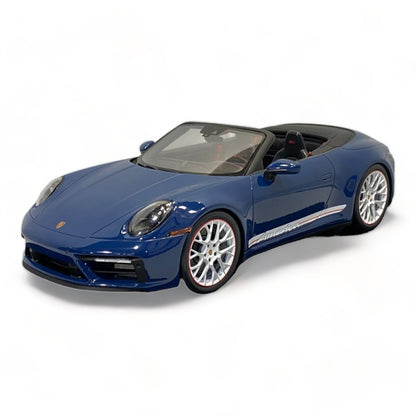 Porsche 911 Carrera GTS Cabriolet America Edition AzurBlue by Spark Model|Sold in Dturman.com Dubai UAE.