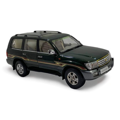 1/18 Diecast Toyota Land Cruiser 100 Green Faw Toys Scale Model Car|Sold in Dturman.com Dubai UAE.