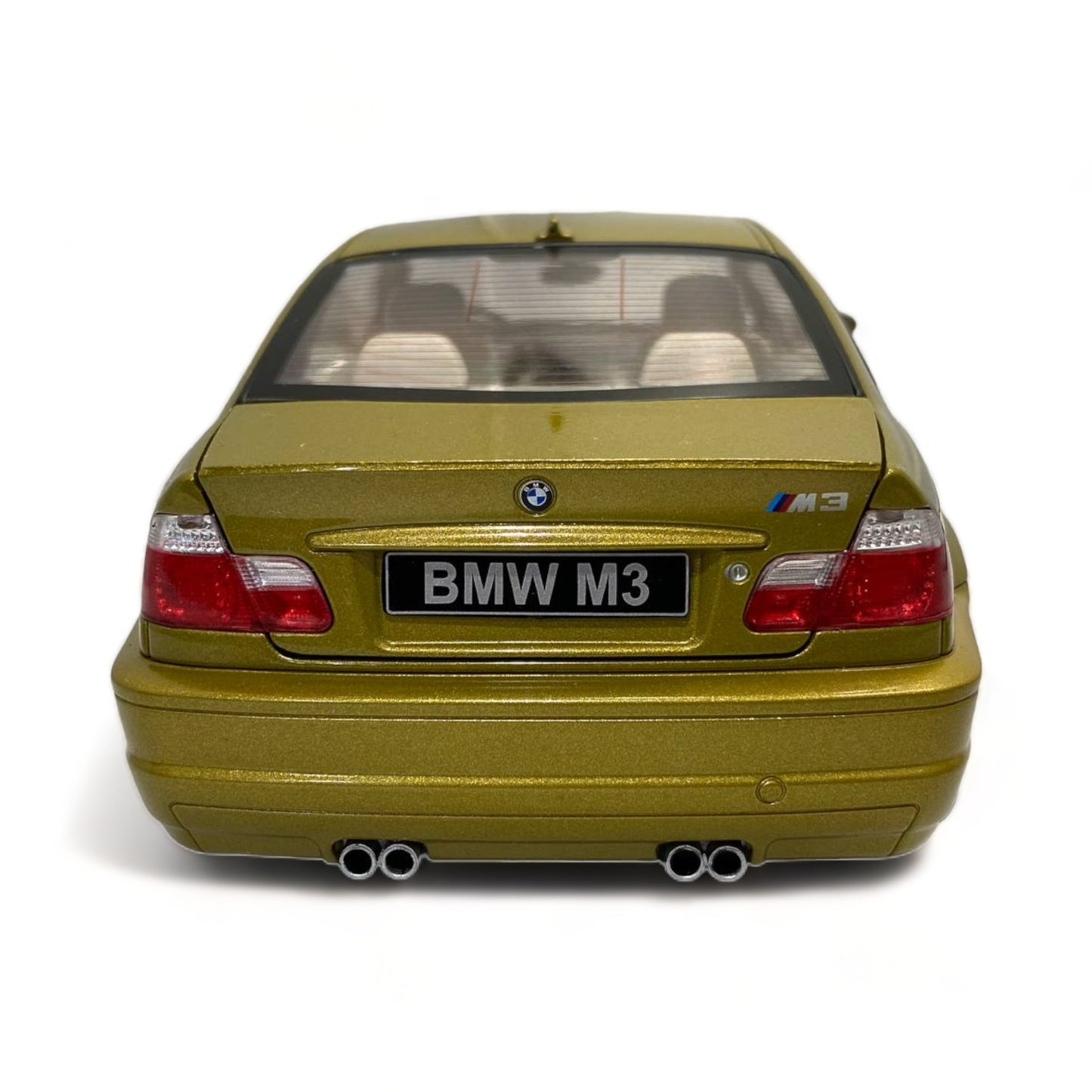 1/18 Diecast Solido BMW M3 E46 GOLD 2000 Scale Model Car|Sold in Dturman.com Dubai UAE.