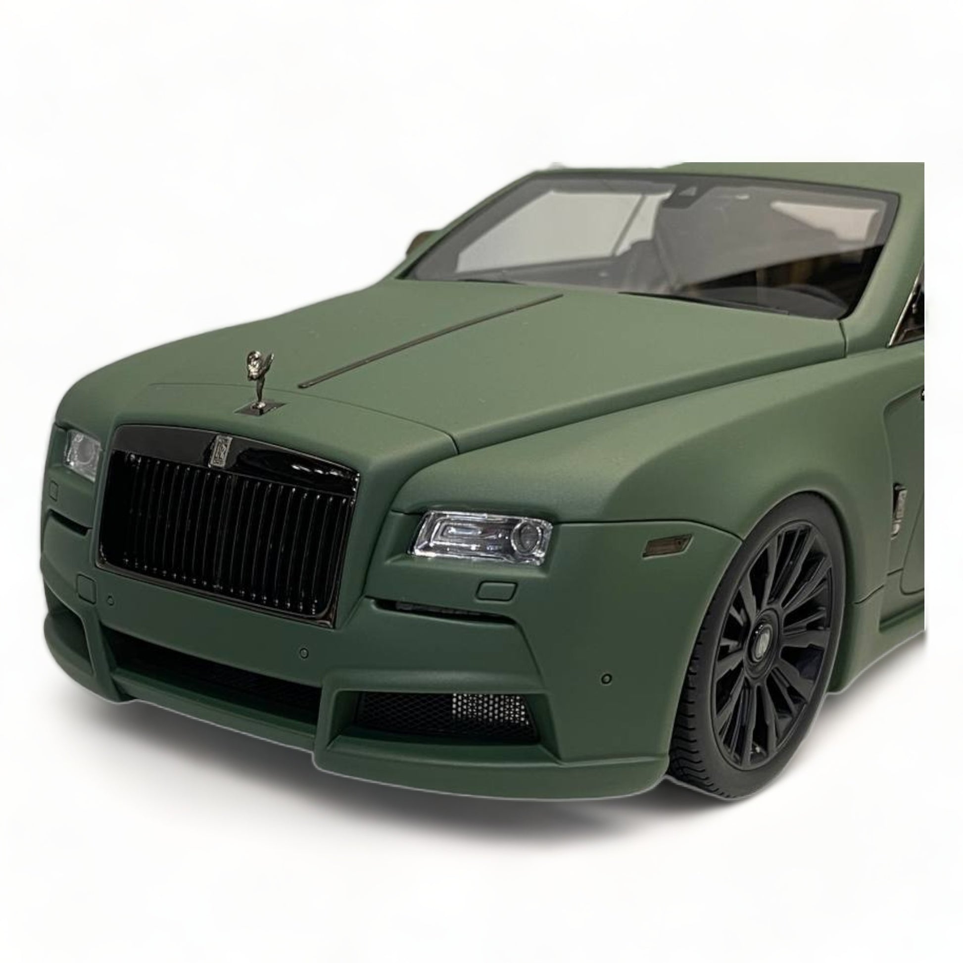 1/18 Davis & Giovanni Rolls-Royce WRAITH NOVITEC  Matt Green Limited Edition|Sold in Dturman.com Dubai UAE.