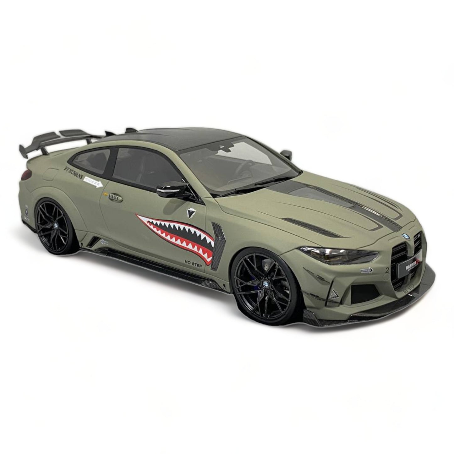 1/18 GLM BMW M4 Humans G82 Louisiana WBK Lizard Grey|Sold in Dturman.com Dubai UAE.