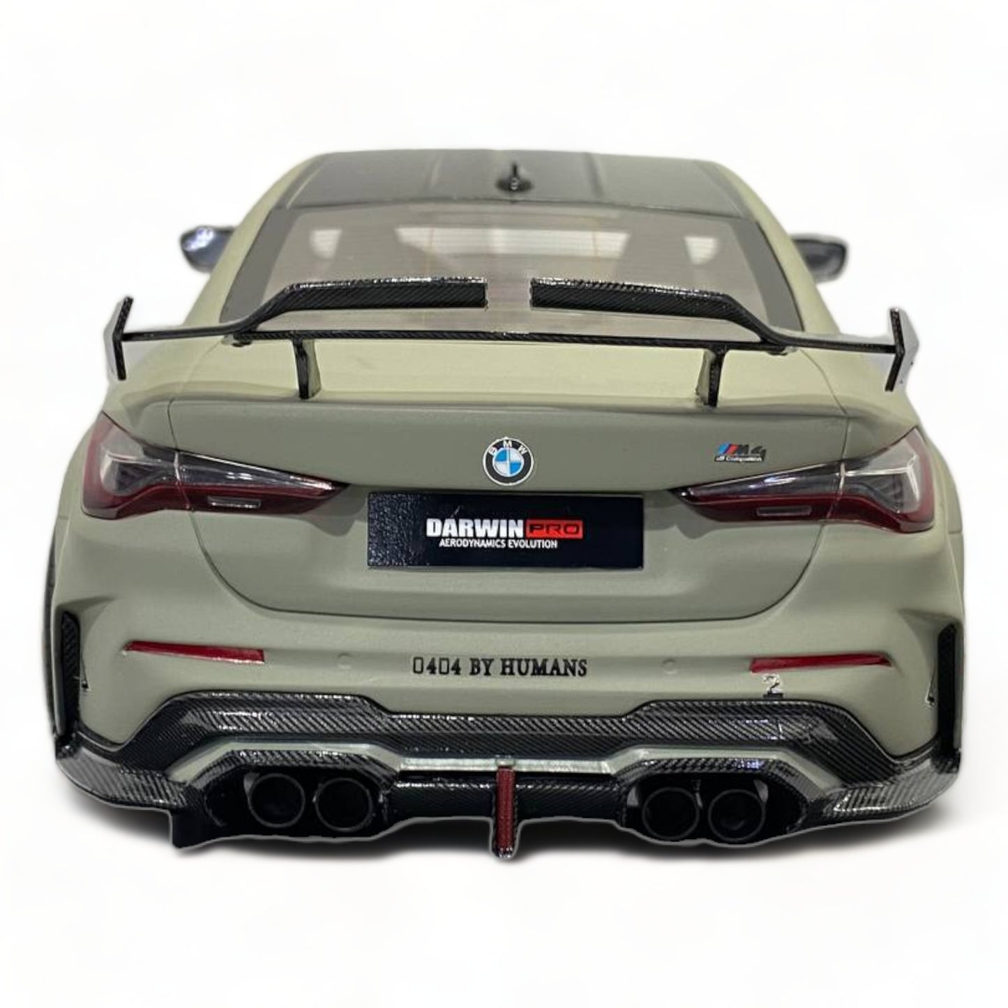 1/18 GLM BMW M4 Humans G82 Louisiana WBK Lizard Grey|Sold in Dturman.com Dubai UAE.