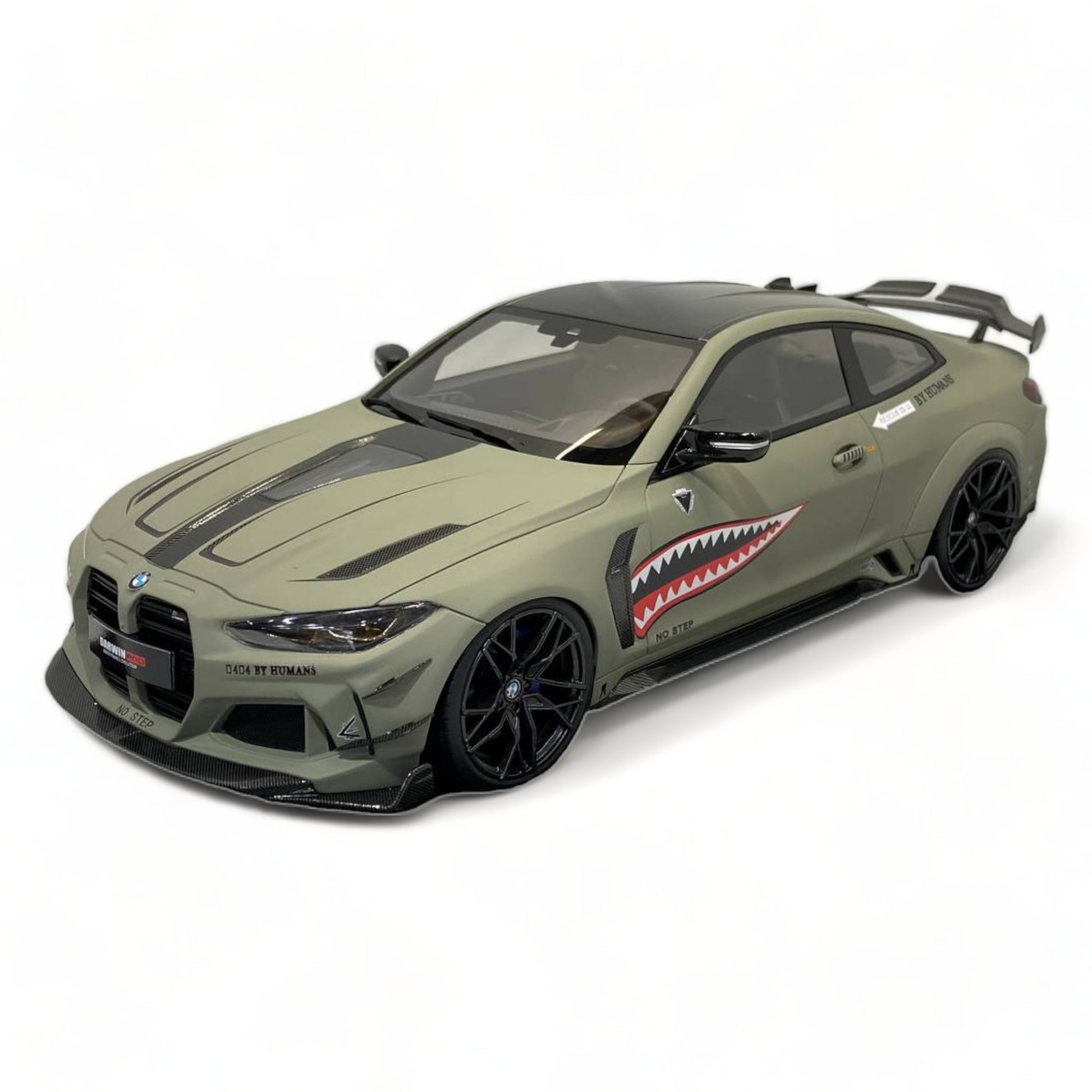 1/18 GLM BMW M4 Humans G82 Louisiana WBK Lizard Grey|Sold in Dturman.com Dubai UAE.