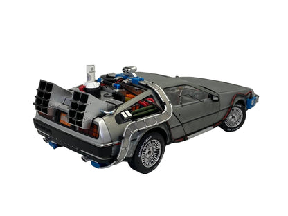 Hot Wheels DMC Back To The Future Time Machine with Mr. Fusion|Sold in Dturman.com Dubai UAE.