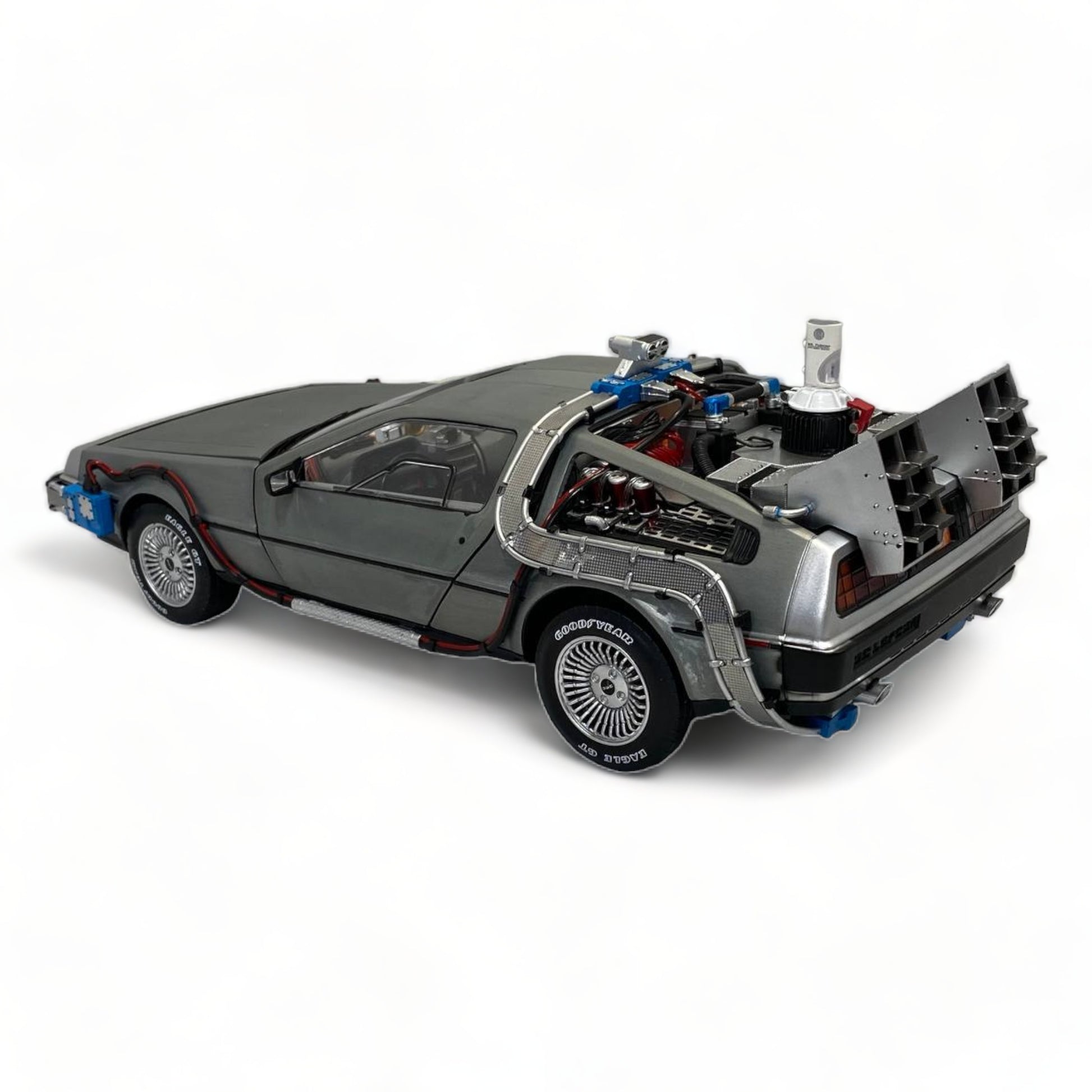 Hot Wheels DMC Back To The Future Time Machine with Mr. Fusion|Sold in Dturman.com Dubai UAE.