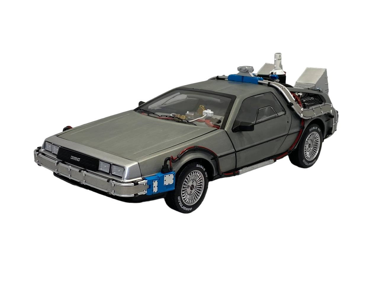 Hot Wheels DMC Back To The Future Time Machine with Mr. Fusion|Sold in Dturman.com Dubai UAE.