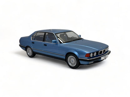 1/18 Modelcar group BMW 7-series (E32) BLUE Model Car|Sold in Dturman.com Dubai UAE.