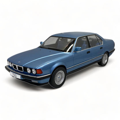 1/18 Modelcar group BMW 7-series (E32) BLUE Model Car|Sold in Dturman.com Dubai UAE.