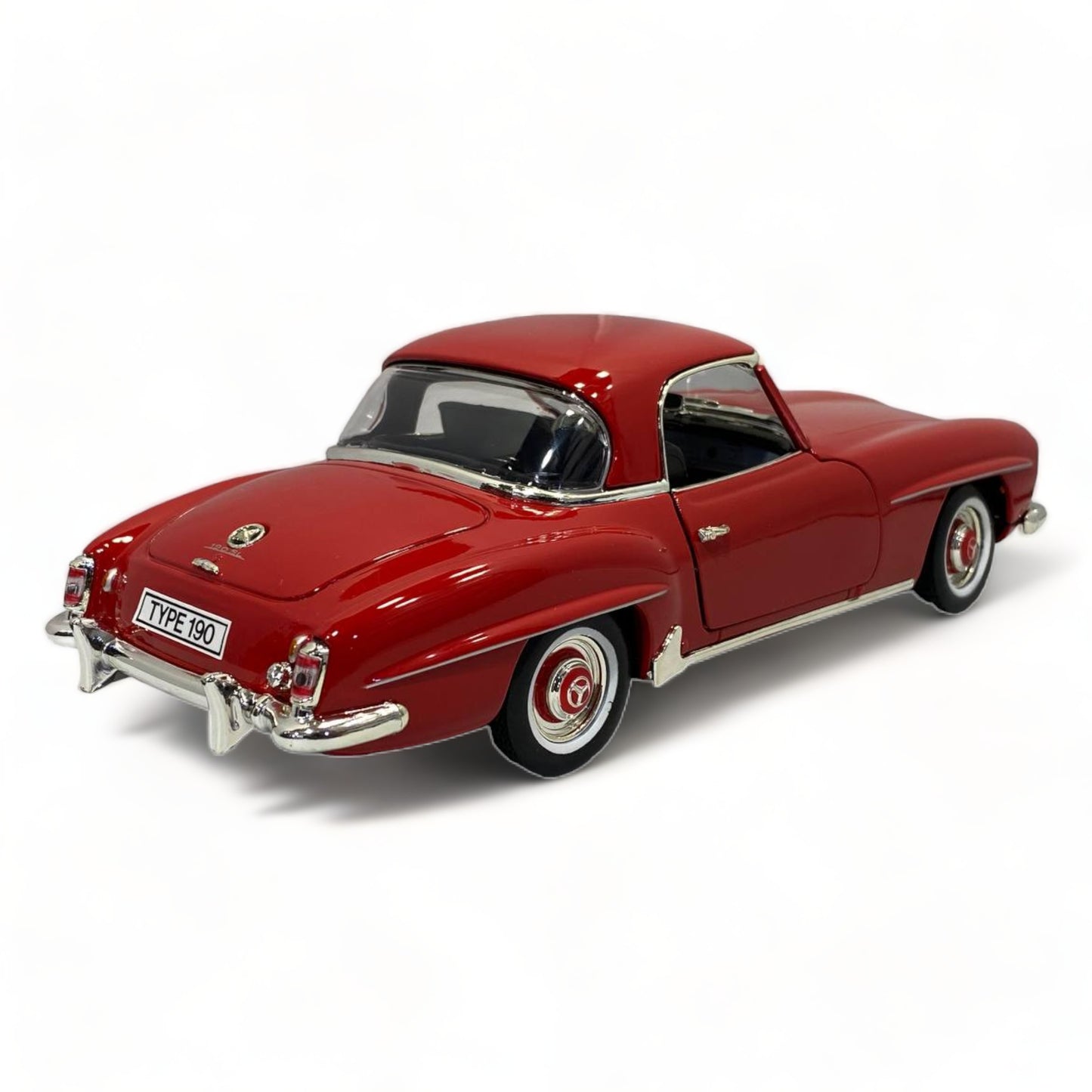 1/18 Diecast Ertl Collectibles Mercedes benz 190 SL COUPE RED Scale Model Car|Sold in Dturman.com Dubai UAE.