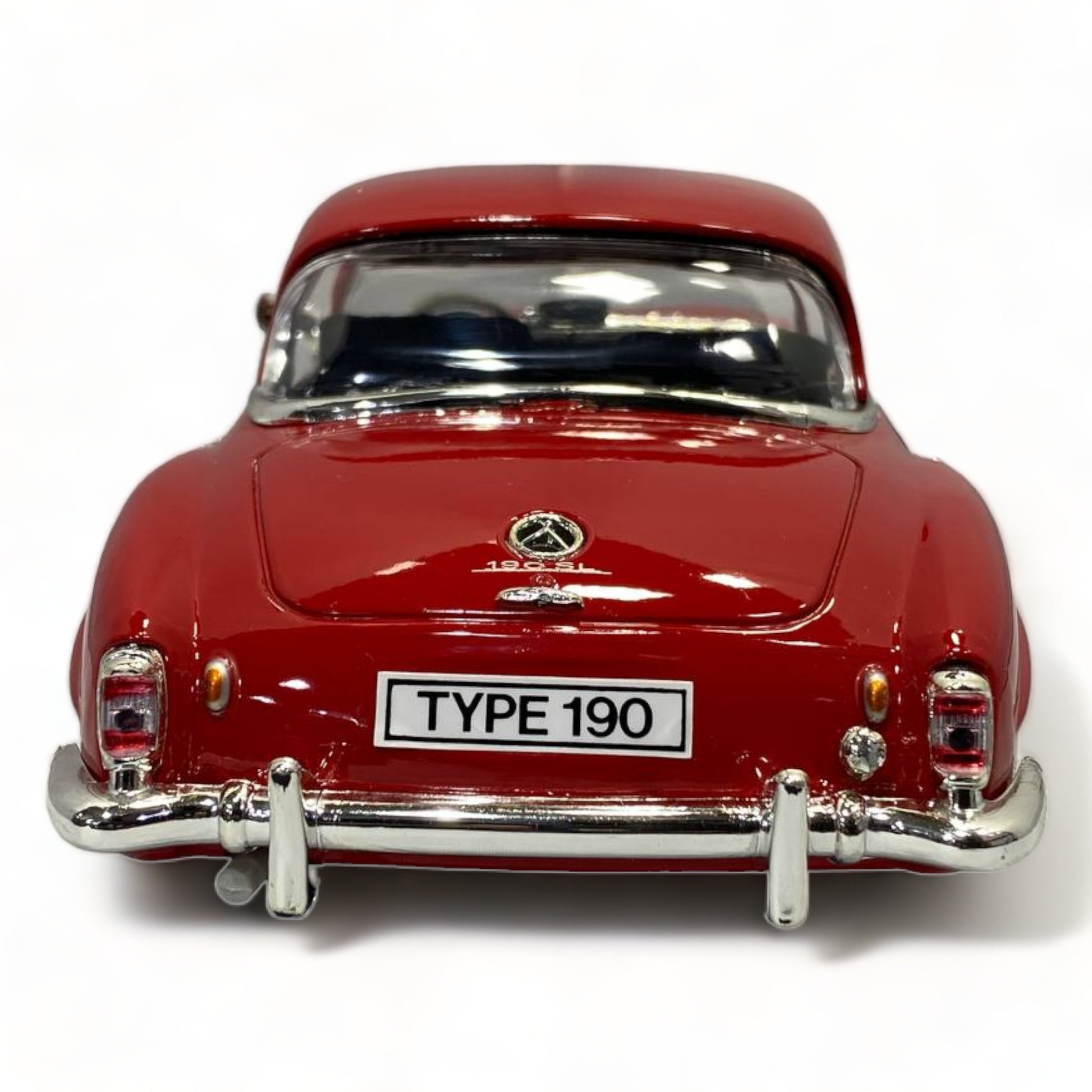 1/18 Diecast Ertl Collectibles Mercedes benz 190 SL COUPE RED Scale Model Car|Sold in Dturman.com Dubai UAE.