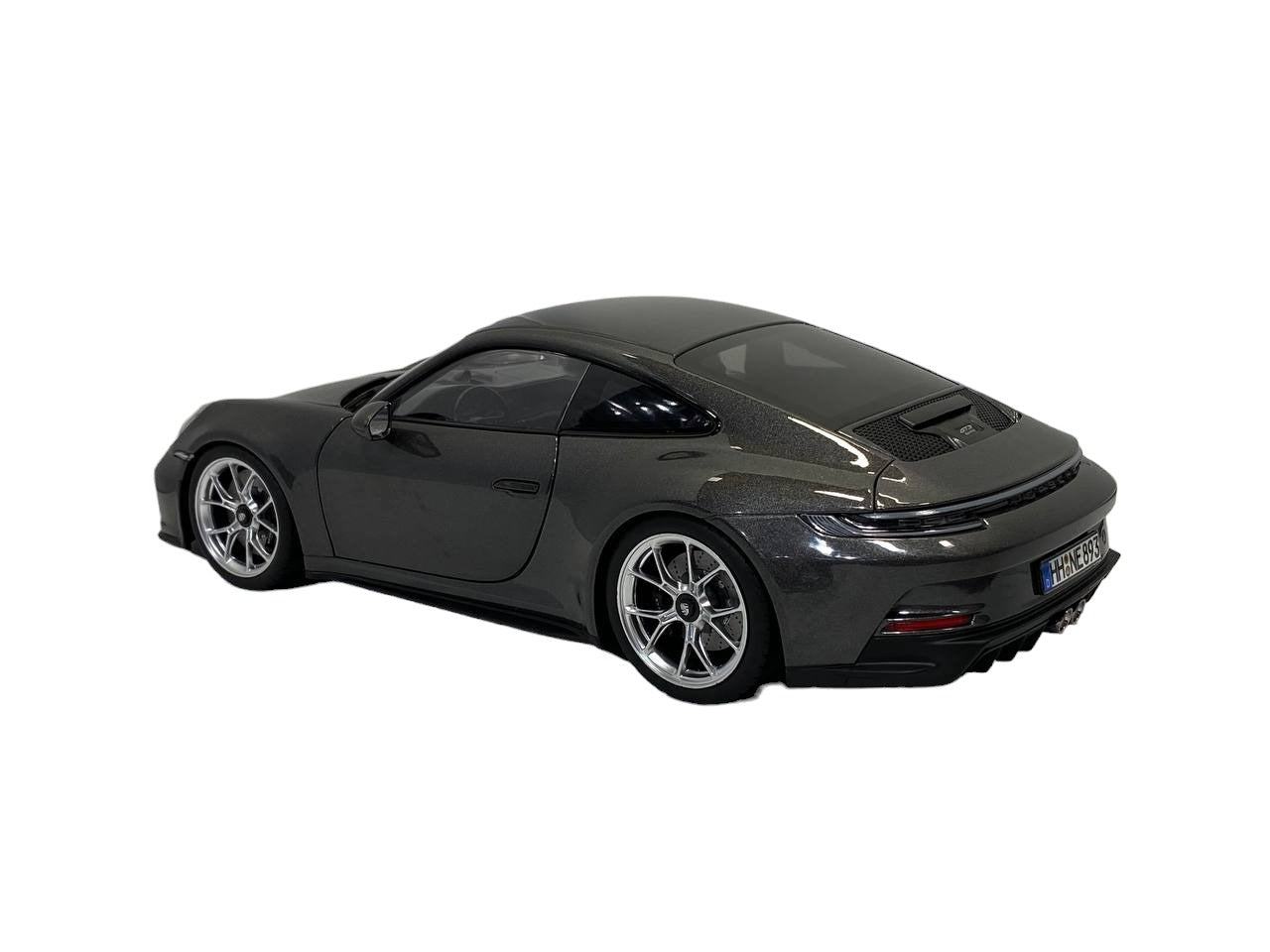 1/18 Metal Diecast Norev Porsche 911 GT3 Metallic Grey Scale Model Car|Sold in Dturman.com Dubai UAE.