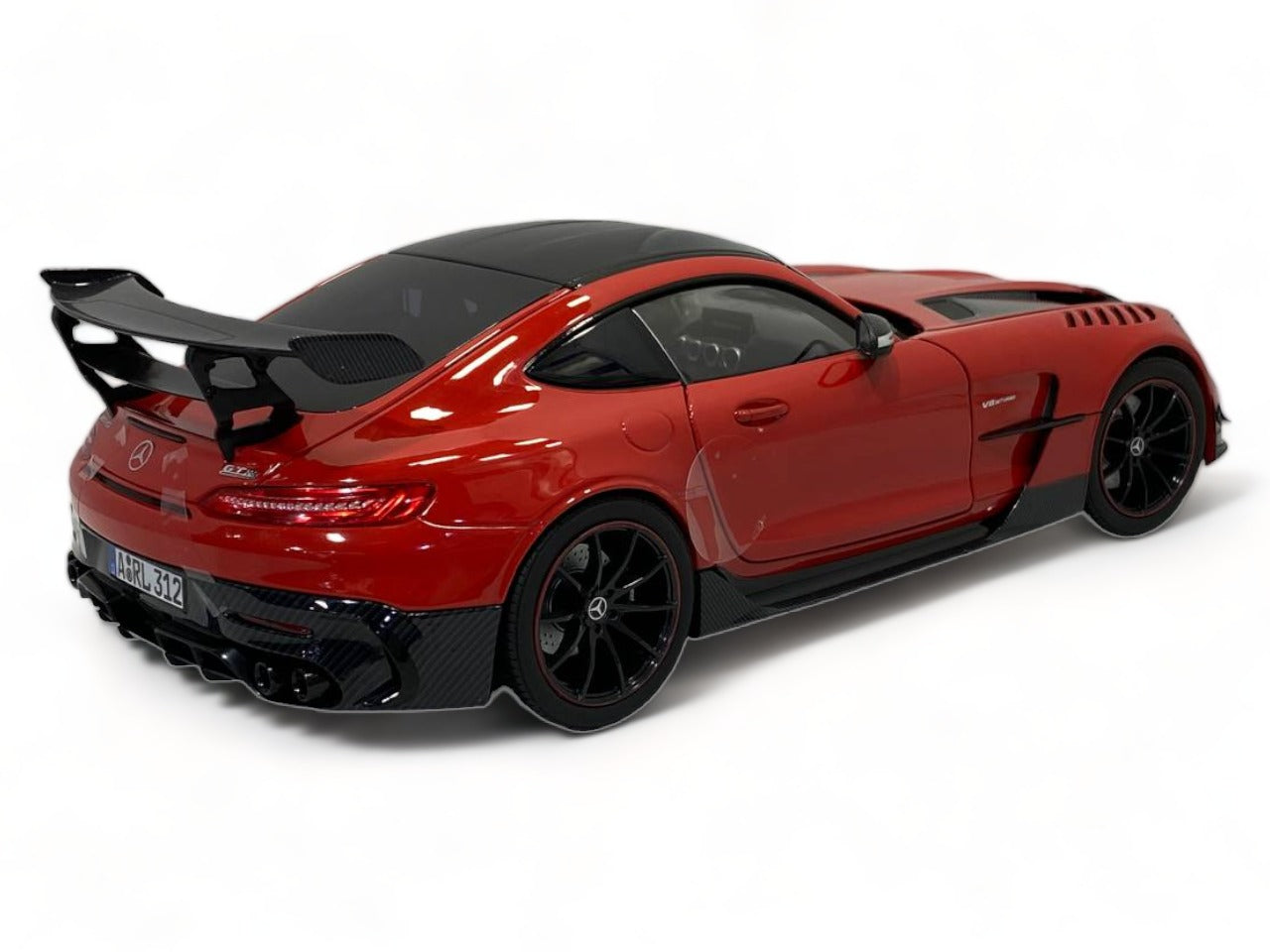 1/18 Diecast Norev Mercedes-Benz AMG GT BLACK SERIES RED 2021 Scale Model Car|Sold in Dturman.com Dubai UAE.