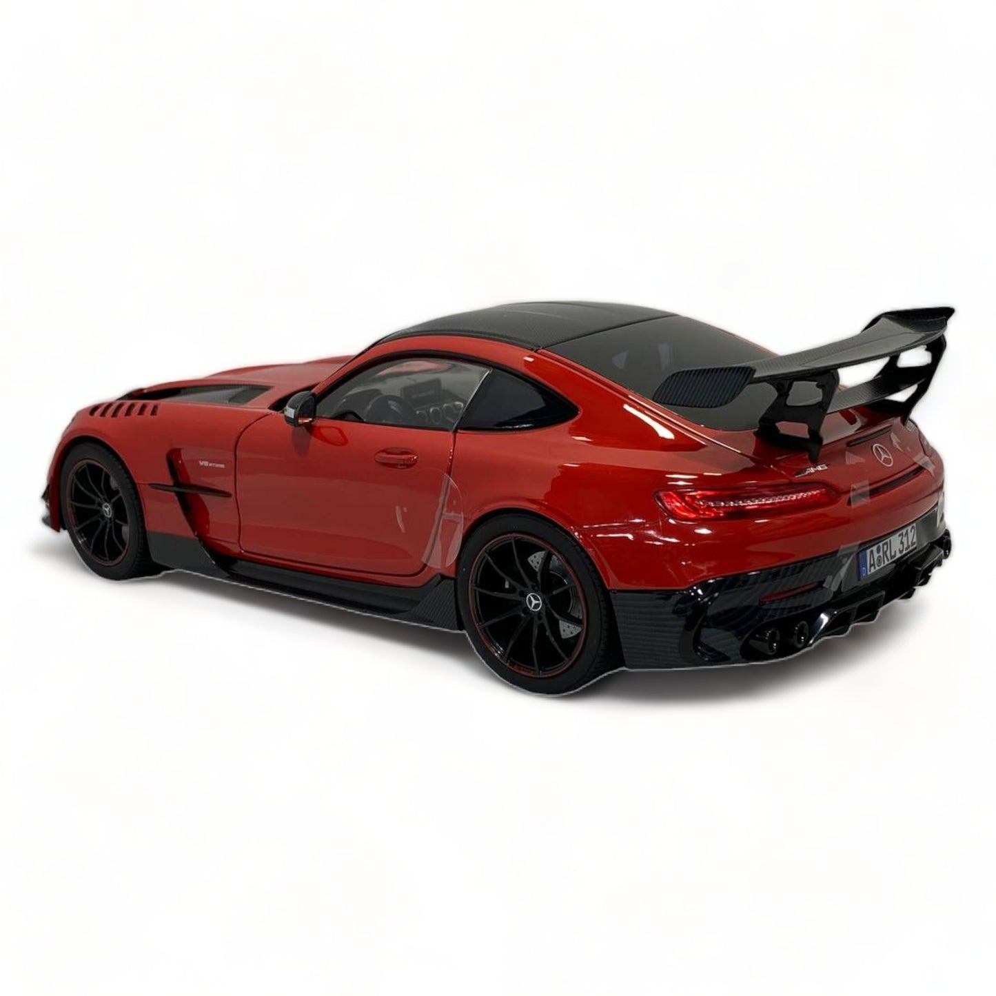 1/18 Diecast Norev Mercedes-Benz AMG GT BLACK SERIES RED 2021 Scale Model Car|Sold in Dturman.com Dubai UAE.