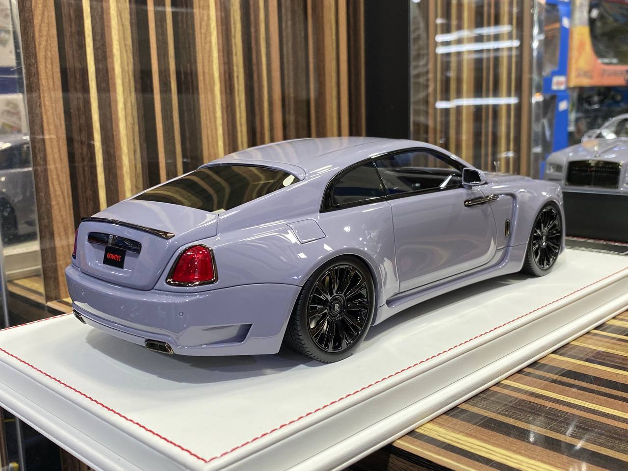 1/18 Resin Rolls Royce WRAITH Novitec Davis & Giovanni Grey Model Car|Sold in Dturman.com Dubai UAE.