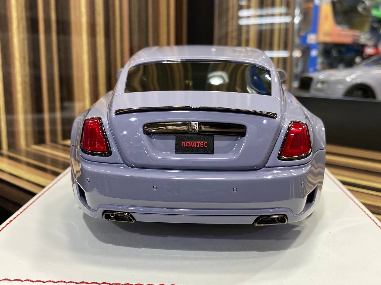 1/18 Resin Rolls Royce WRAITH Novitec Davis & Giovanni Grey Model Car|Sold in Dturman.com Dubai UAE.