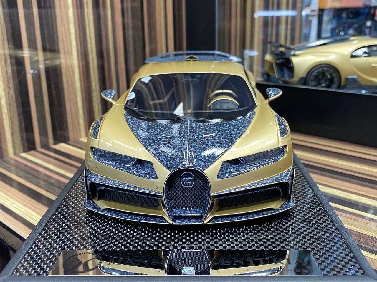 1/18 Diecast Bugatti Mansory Centuria - Gold Model Car|Sold in Dturman.com Dubai UAE.