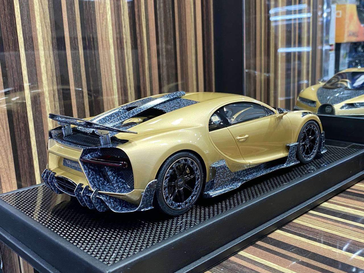 1/18 Diecast Bugatti Mansory Centuria - Gold Model Car|Sold in Dturman.com Dubai UAE.