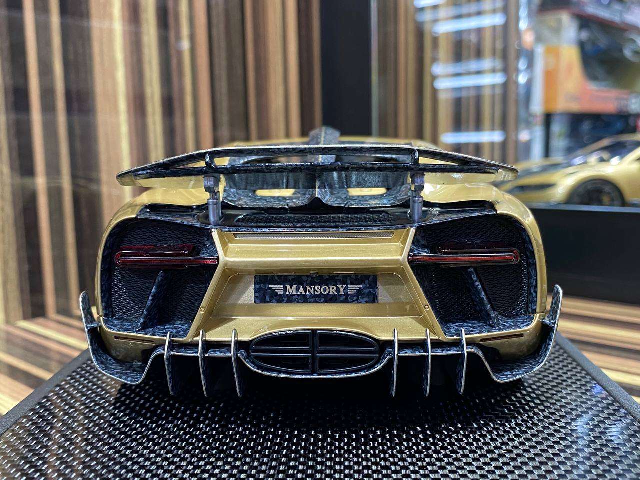 1/18 Diecast Bugatti Mansory Centuria - Gold Model Car|Sold in Dturman.com Dubai UAE.