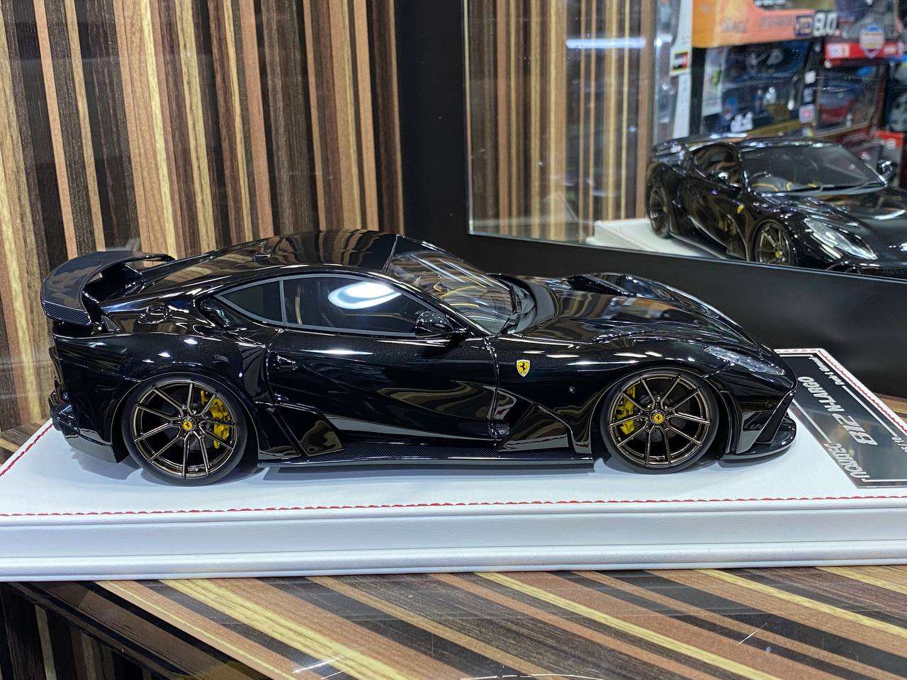 1/18 Davis & Giovanni Ferrari 812 N-Largo Novitec - Black Model Car|Sold in Dturman.com Dubai UAE.