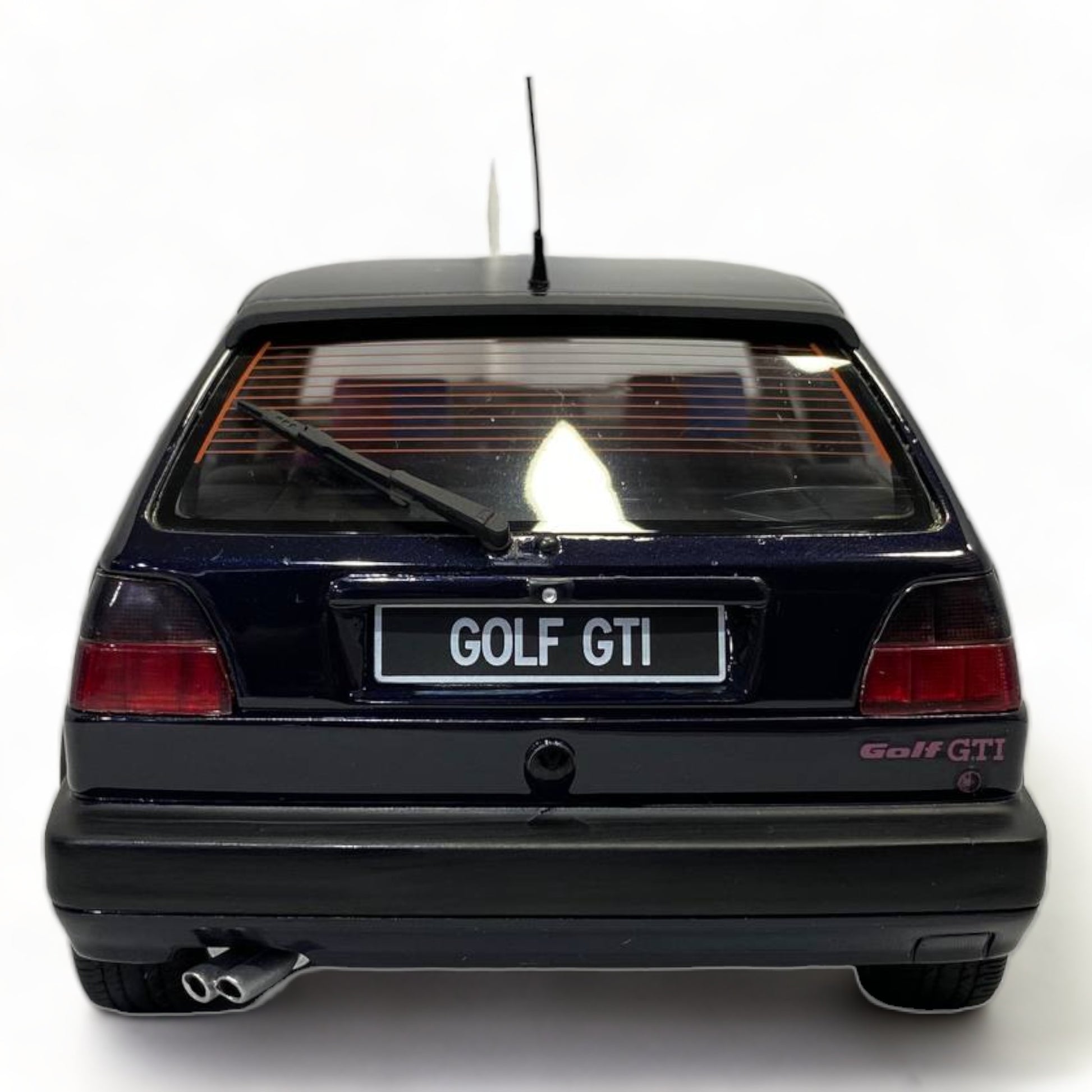 1/18 Diecast OTTO Volkswagen Golf GTI Fire & Ice - Dark Purple Model Car|Sold in Dturman.com Dubai UAE.