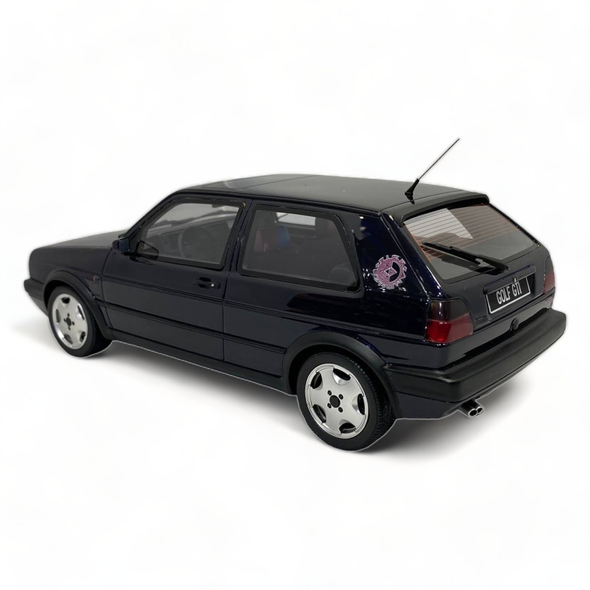 1/18 Diecast OTTO Volkswagen Golf GTI Fire & Ice - Dark Purple Model Car|Sold in Dturman.com Dubai UAE.