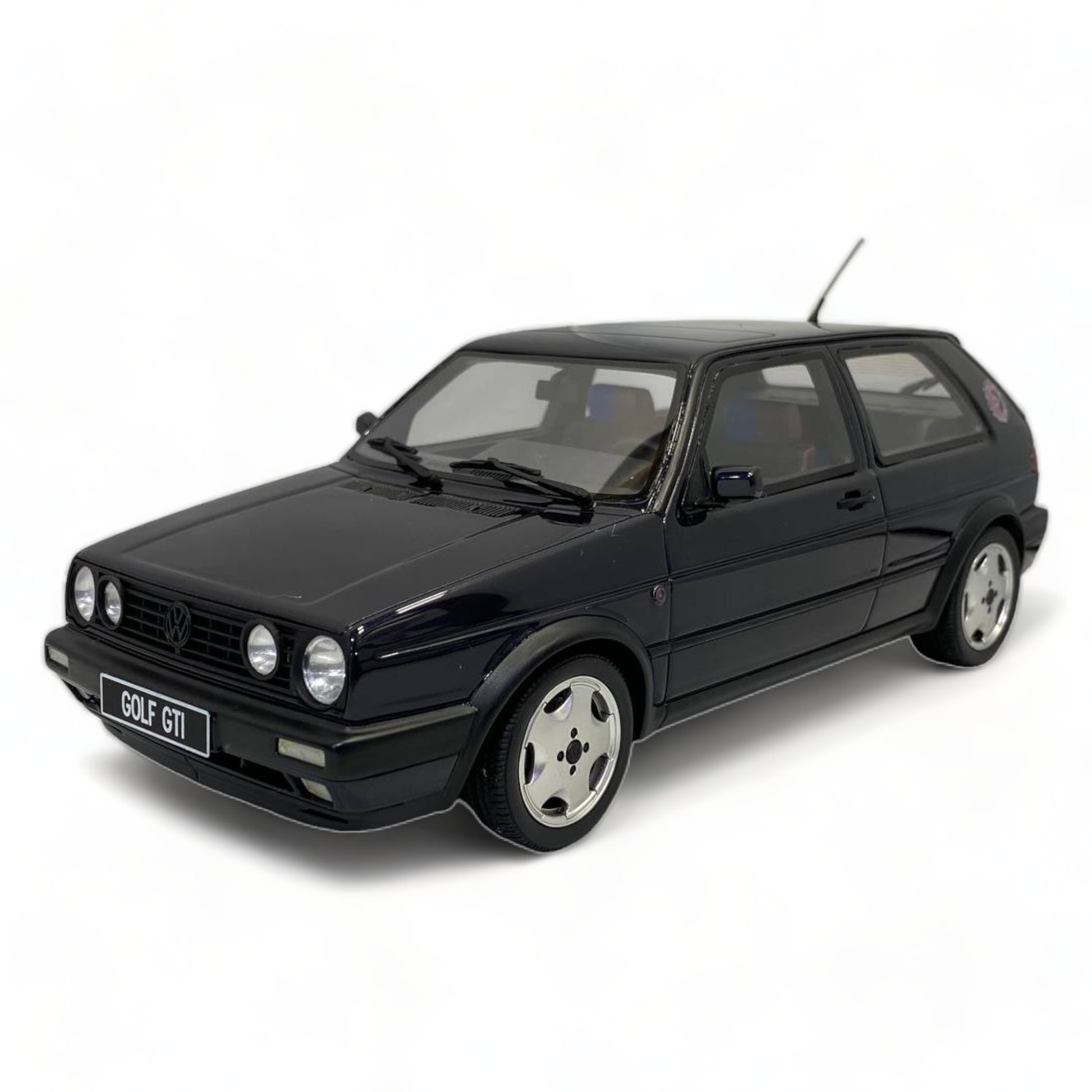 1/18 Diecast OTTO Volkswagen Golf GTI Fire & Ice - Dark Purple Model Car|Sold in Dturman.com Dubai UAE.