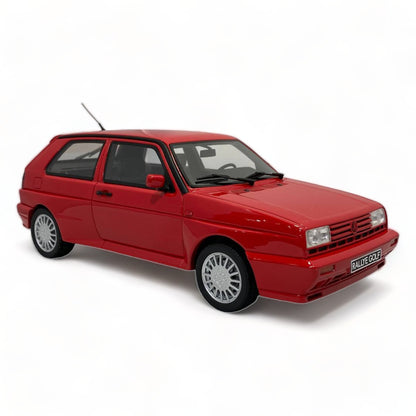 1/18 Resin OTTO Volkswagen Golf Rally - Red Miniature Car|Sold in Dturman.com Dubai UAE.