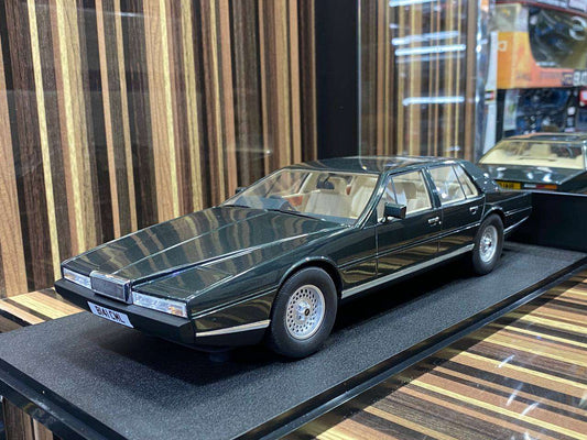 1/18 Diecast CULT ASTON MARTIN LAGONDA GREEN METALIC 1985 Miniature Car|Sold in Dturman.com Dubai UAE.