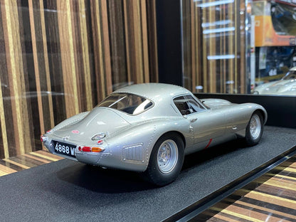 1/18 Diecast CULT JAGUAR E-TYPE LOW DRAG SILVER 1950 Miniature Car|Sold in Dturman.com Dubai UAE.