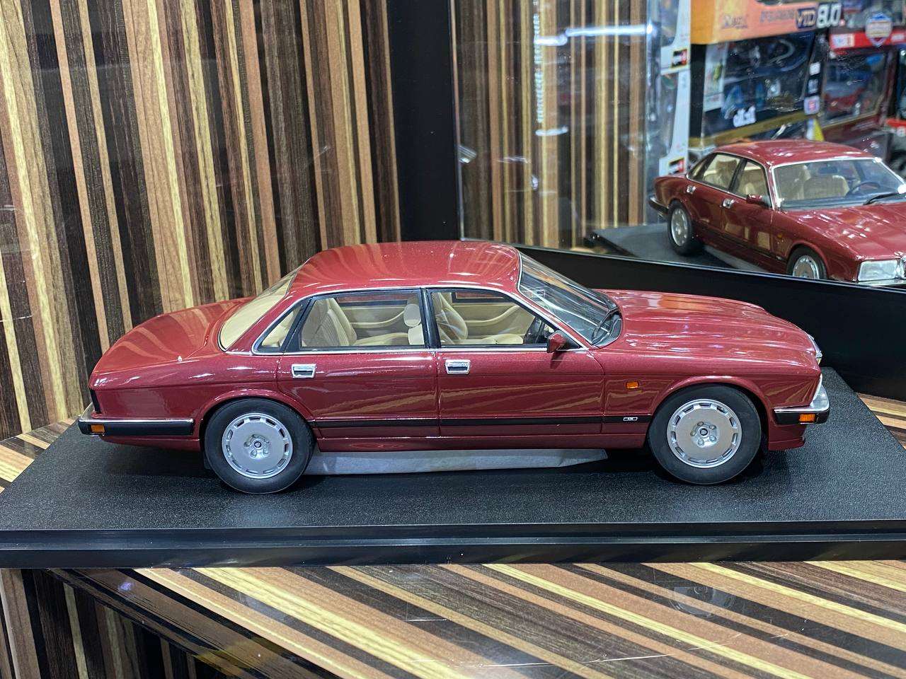 1/18 Diecast CULT JAGUAR XJR XJ40 REGENCY RED METALIC  Miniature Car|Sold in Dturman.com Dubai UAE.