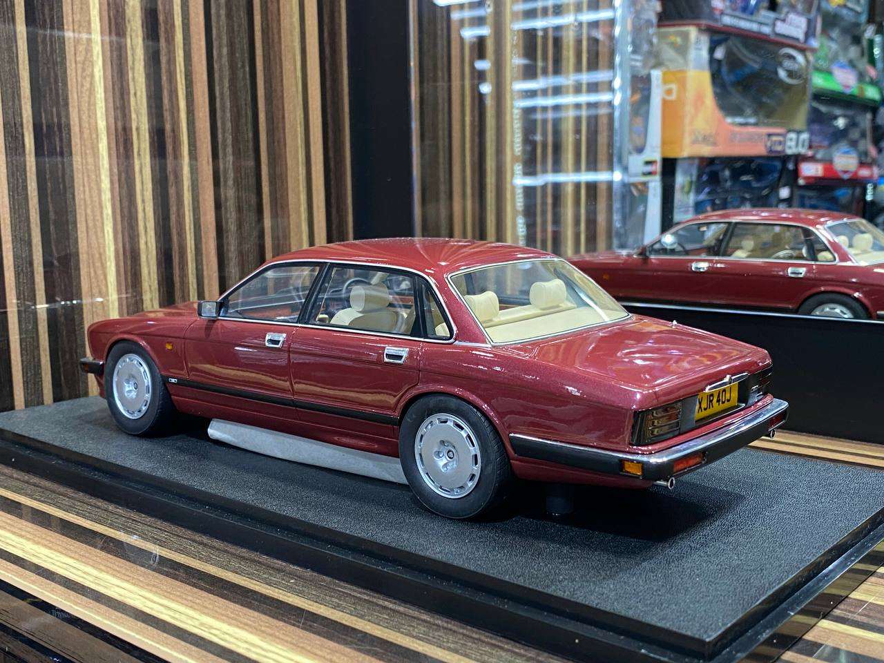 1/18 Diecast CULT JAGUAR XJR XJ40 REGENCY RED METALIC  Miniature Car|Sold in Dturman.com Dubai UAE.