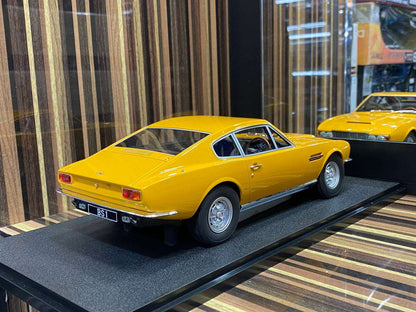 1/18 Diecast CULT ASTON MARTIN DBS YELLOW Miniature Car|Sold in Dturman.com Dubai UAE.