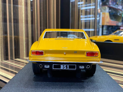 1/18 Diecast CULT ASTON MARTIN DBS YELLOW Miniature Car|Sold in Dturman.com Dubai UAE.