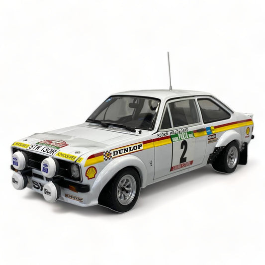 1/18 Diecast Sun Star Ford ESCORT RS 1800 WHITE Miniature Car|Sold in Dturman.com Dubai UAE.