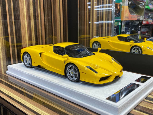 GAVIN Models Ferrari Enzo - Yellow (1/18 Resin Model) Miniature Car|Sold in Dturman.com Dubai UAE.