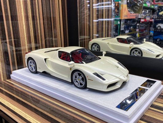 GAVIN Ferrari Enzo - White (1/18 Resin Model)|Sold in Dturman.com Dubai UAE.